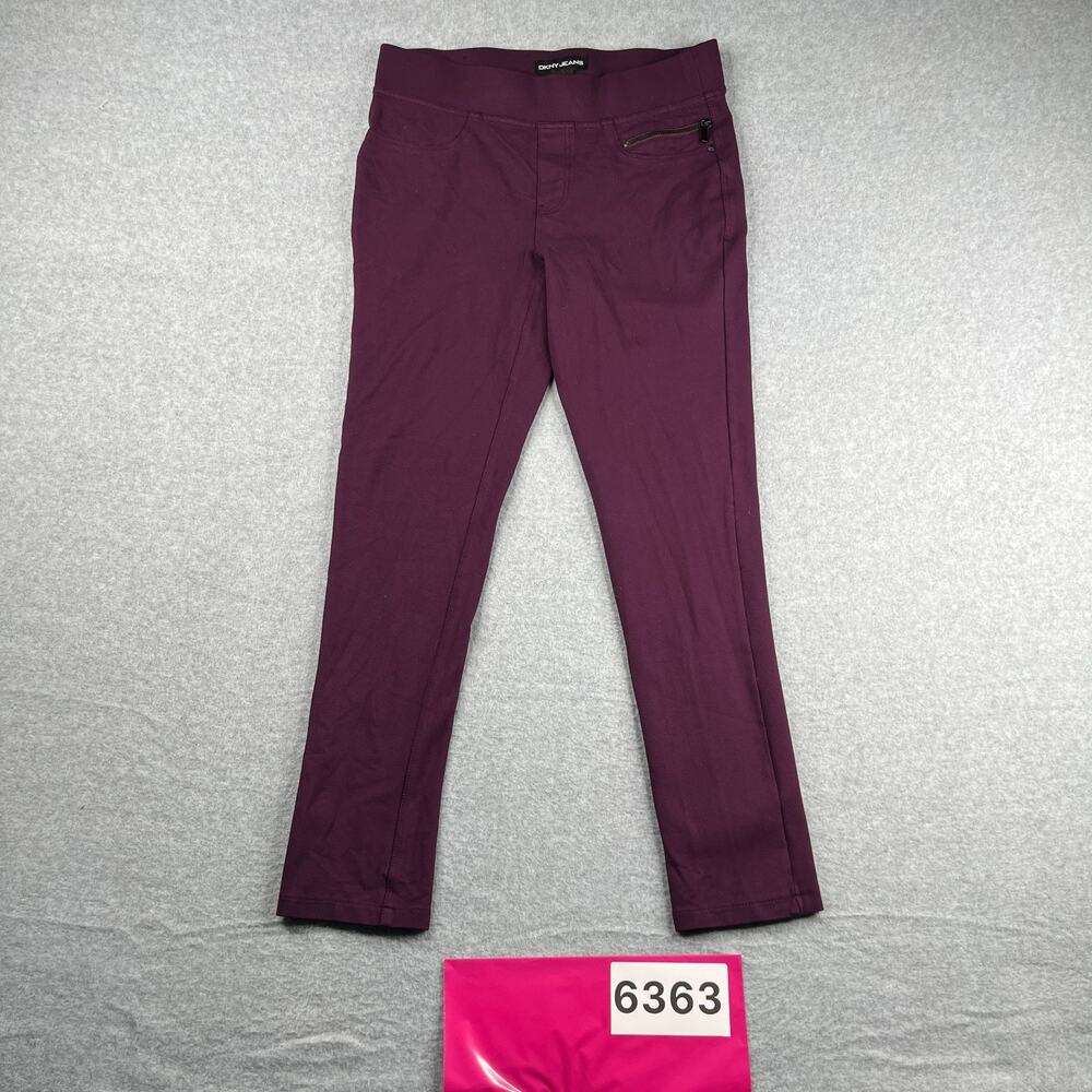 DKNY Jeans Purple Stretch Casual Classic Womens Small *SEE